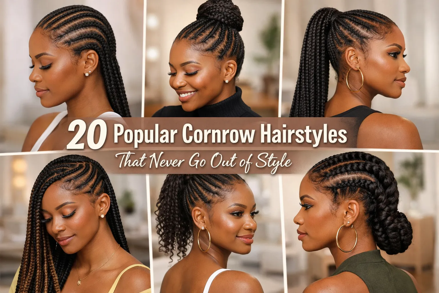 20 Popular Cornrow Hairstyles That Never Go Out of Style