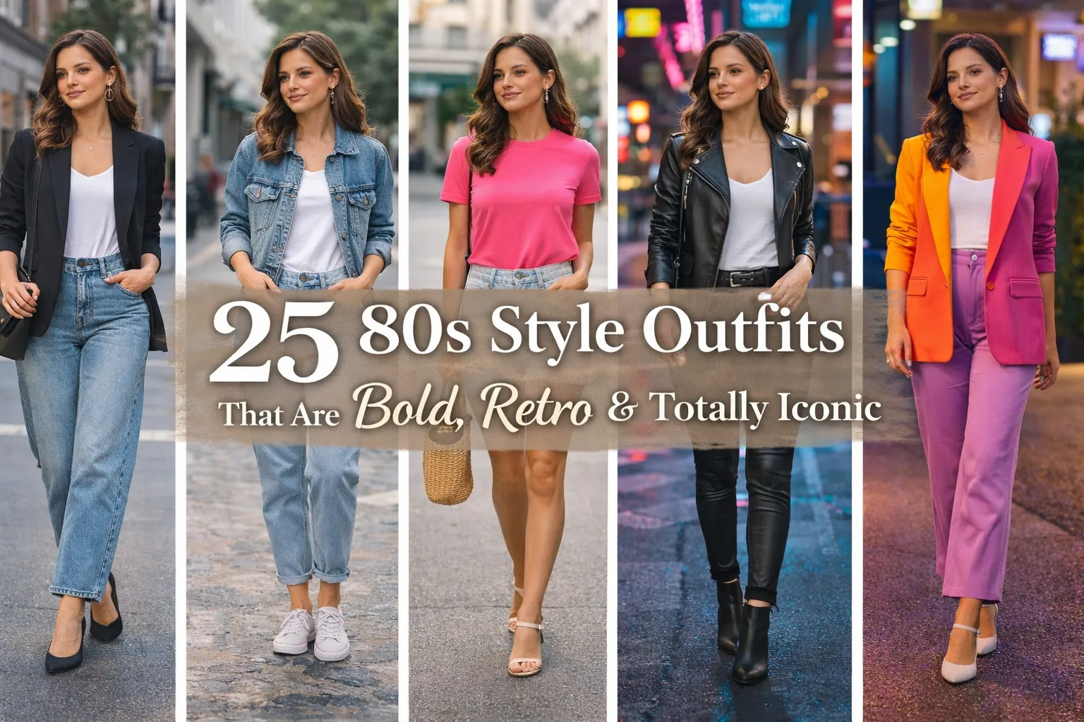 25 80s Style Outfits That Are Bold & Iconic