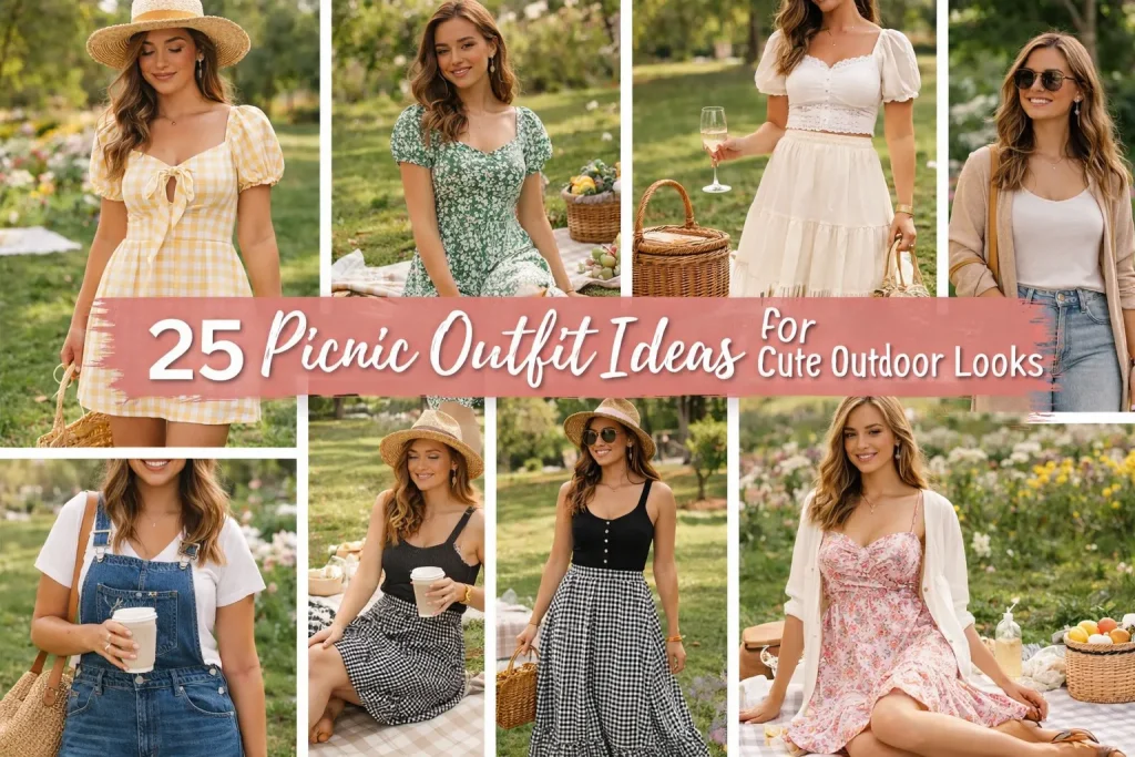 25 Picnic Outfit Ideas for Cute Outdoor Looks