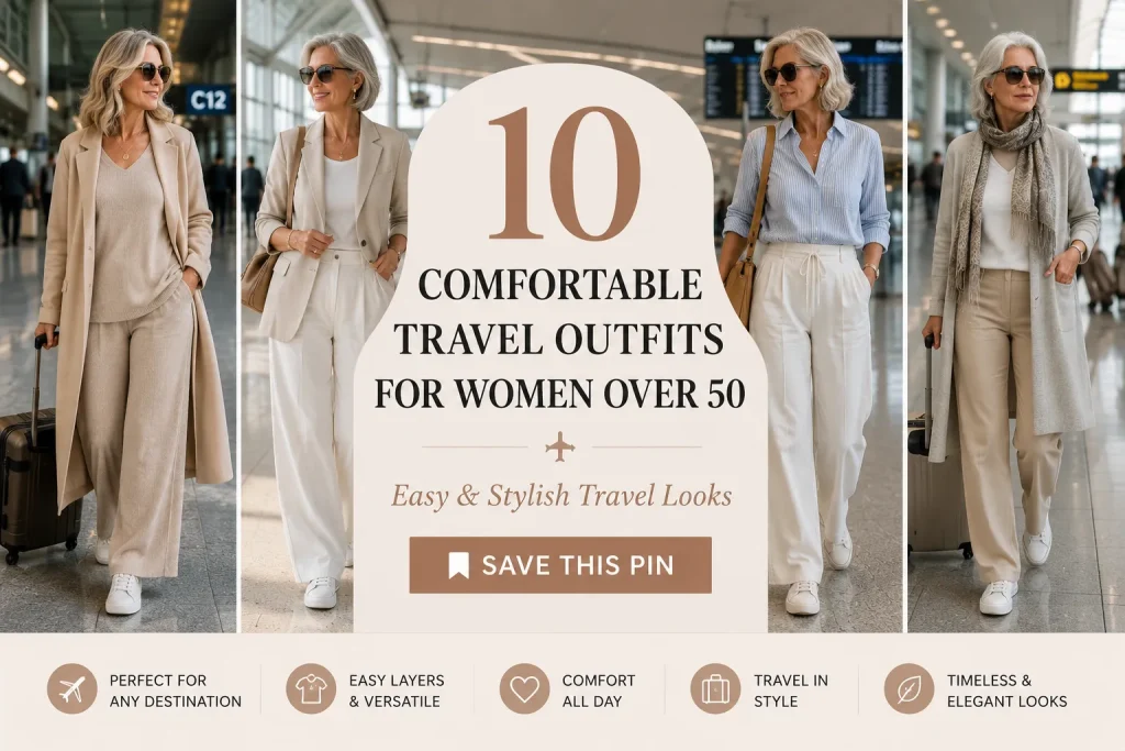 travel outfits for women over 50