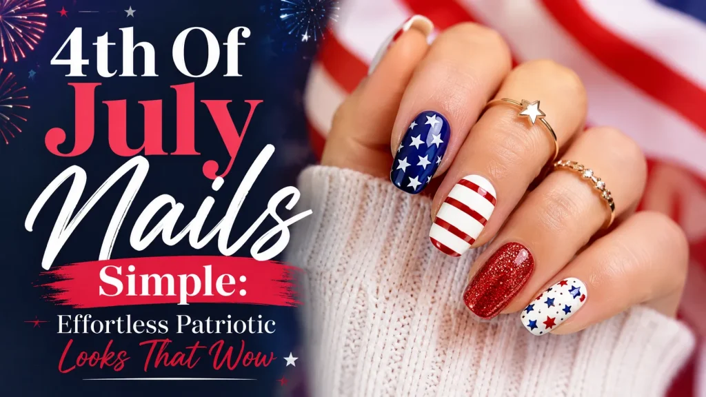 4th Of July Nails Simple: Effortless Patriotic Looks That Wow