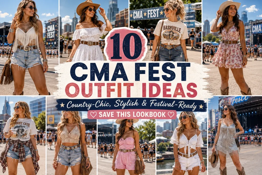 10 CMA Fest Outfit Ideas That Are Stylish, Country-Chic & Festival-Ready