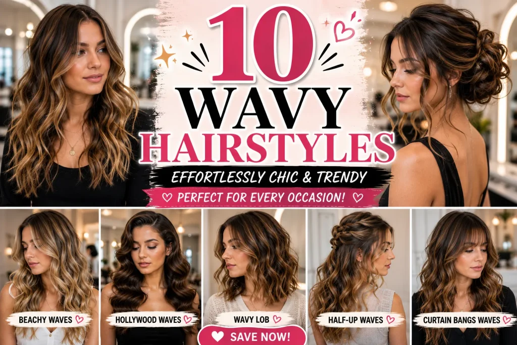 10 Wavy Hairstyles That Are Effortlessly Chic & Trending in 2026 ✨
