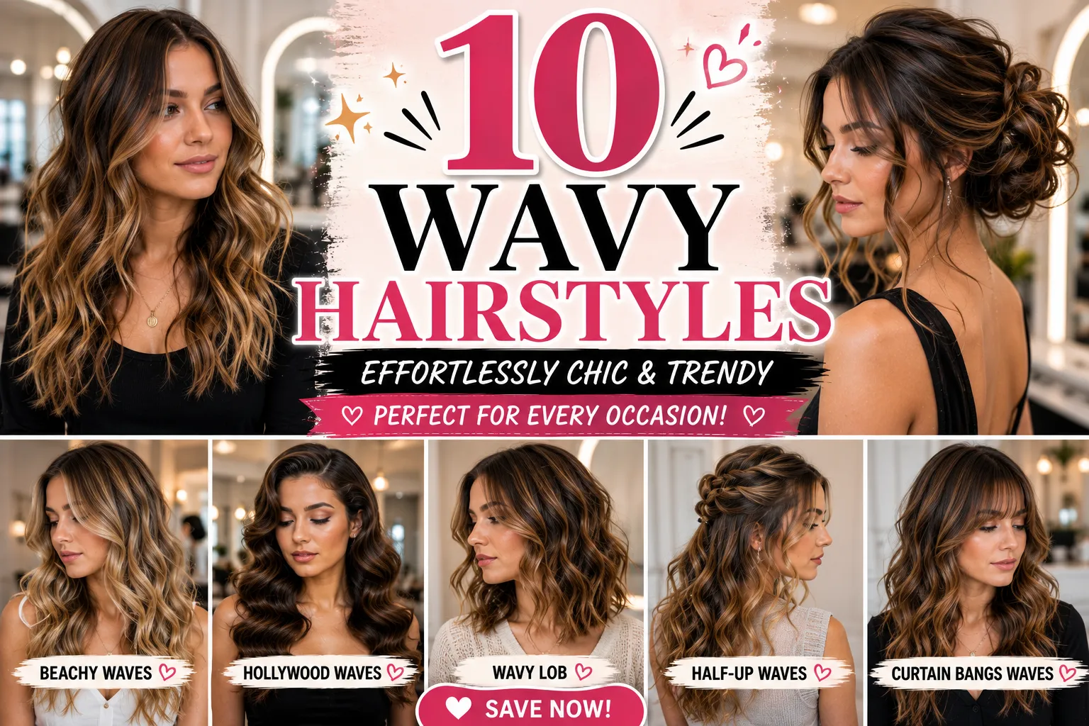 Wavy Hairstyles