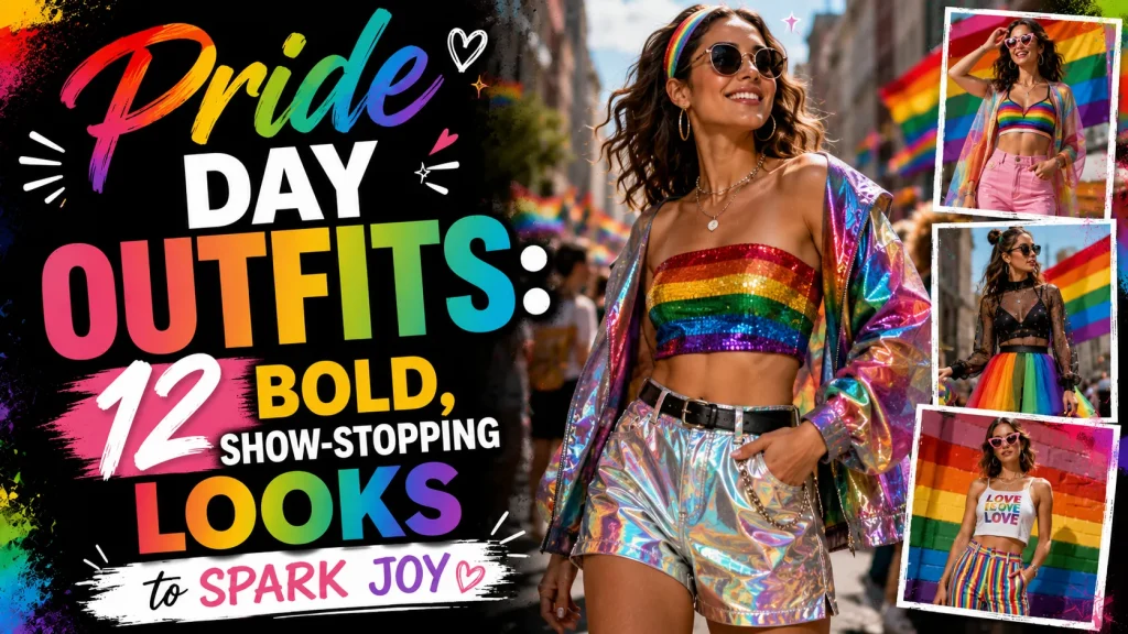 Pride Day Outfits: 12 Bold, Show-Stopping Looks to Spark Joy