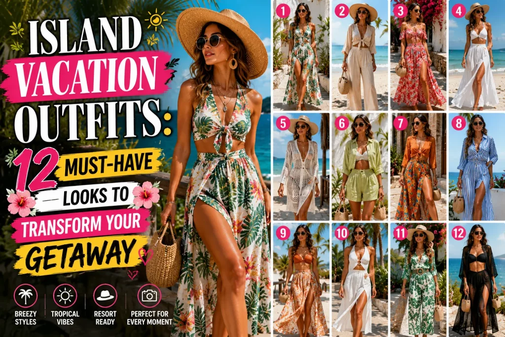 Island Vacation Outfits: 12 Must-Have Looks to Transform Your Getaway