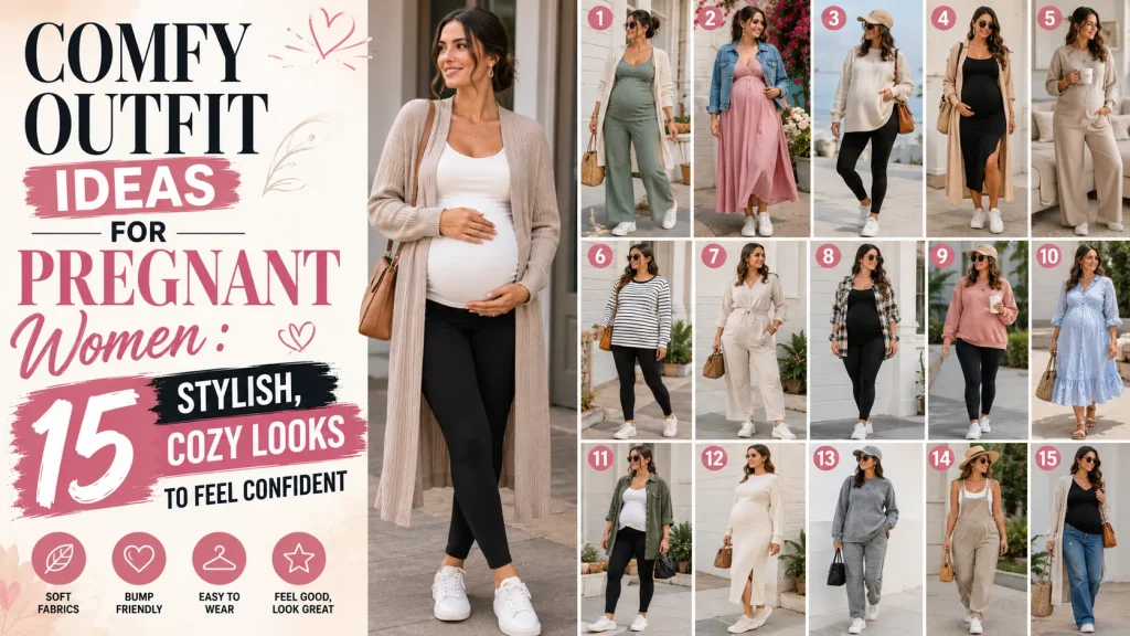 Comfy Outfit Ideas for Pregnant Women: 15 Stylish, Cozy Looks to Feel Confident