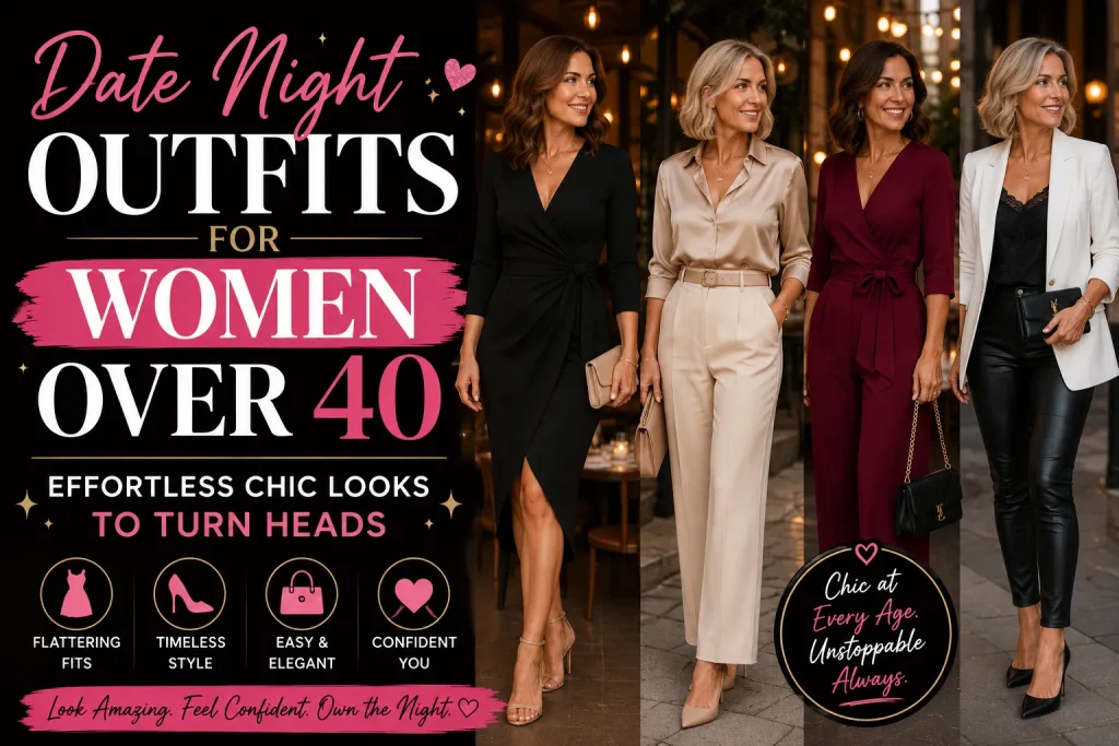Date Night Outfits for Women Over 40: Effortless Chic Looks to Turn Heads