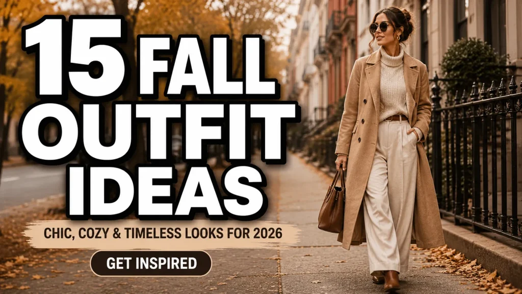 Fall Outfit Ideas: 12 Stunning Looks To Elevate Your Style
