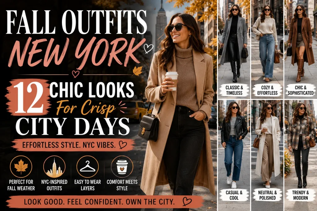 Fall Outfits New York: 12 Chic Looks For Crisp City Days