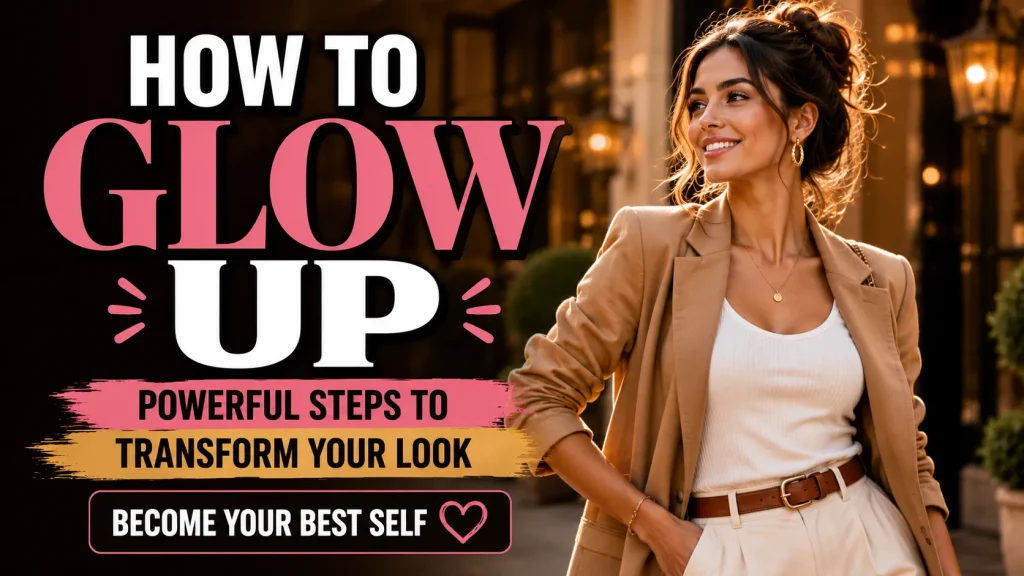 How to Glow Up: Powerful Steps to Transform Your Look