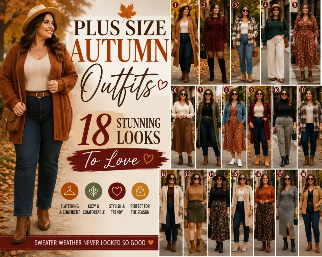 Plus Size Autumn Outfits: 18 Stunning Looks To Love