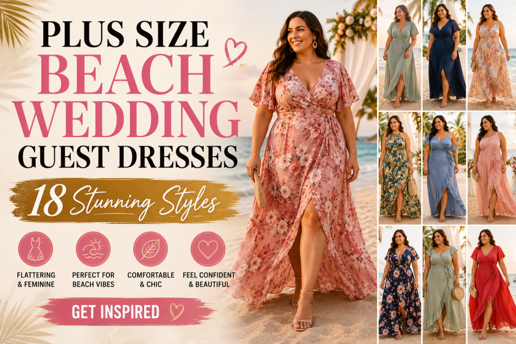 Plus Size Beach Wedding Guest Dresses: 18 Stunning Styles