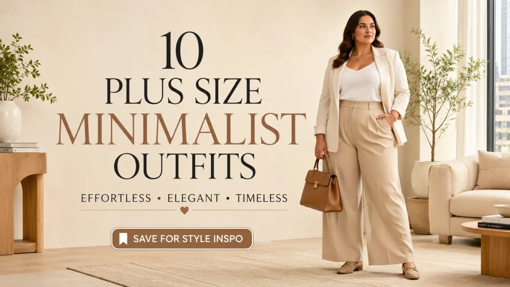10 Plus Size Minimalist Outfits That Look Effortless, Elegant & Timeless