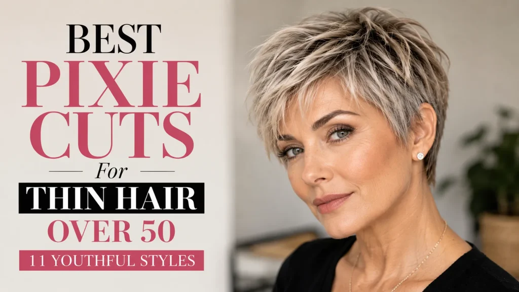 Best Pixie Cuts for Thin Hair Over 50: 11 Youthful Styles