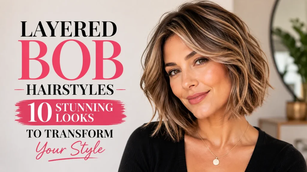 Layered Bob Hairstyles: 10 Stunning Looks To Transform Your Style