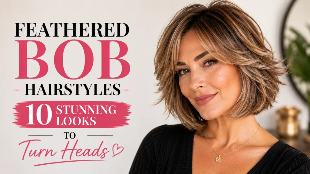 Feathered Bob Hairstyles: 10 Stunning Looks To Turn Heads