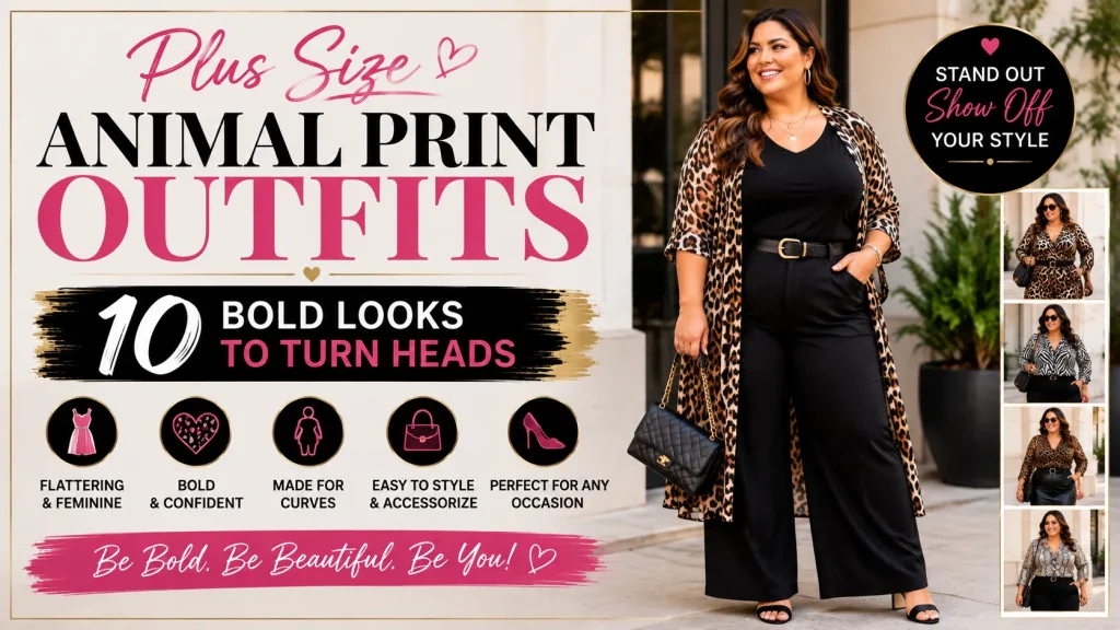 Plus Size Animal Print Outfits: 10 Bold Looks to Turn Heads