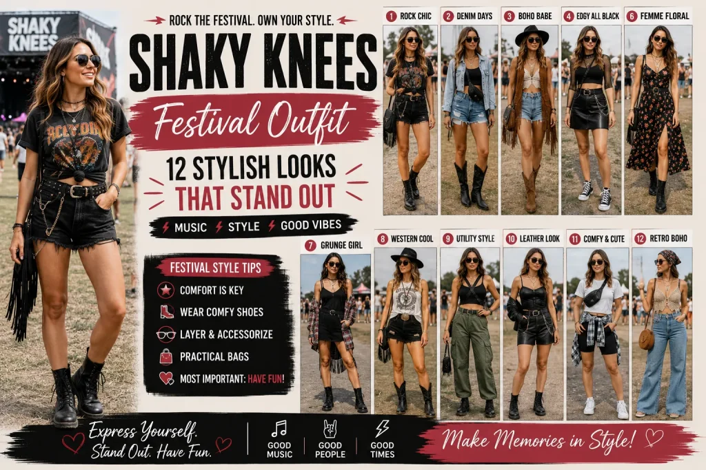 Shaky Knees Festival Outfit: 13 Bold Looks That Turn Heads