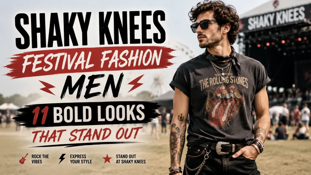 Shaky Knees Festival Fashion Men: 11 Bold Looks That Stand Out