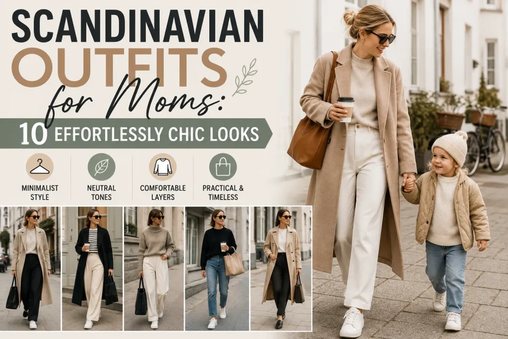 Scandinavian Outfits for Moms: 10 Effortlessly Chic Looks