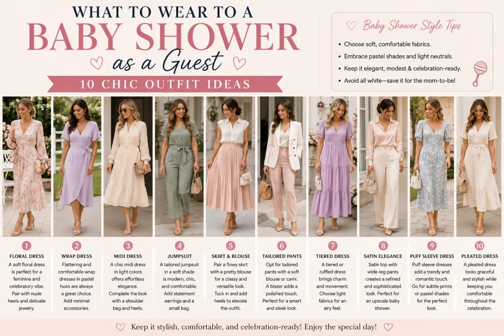 What to Wear to a Baby Shower as a Guest: 10 Chic Outfit Ideas