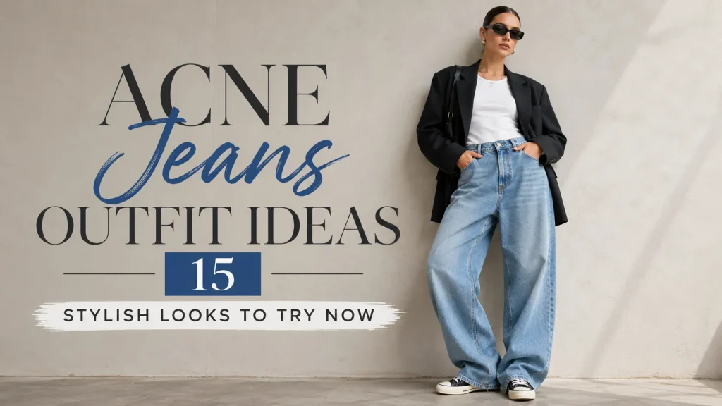 Acne Jeans Outfit Ideas: 15 Stylish Looks To Try Now