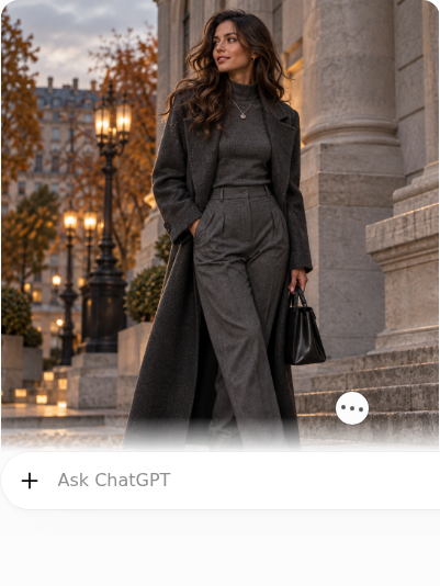 Charcoal Monochrome Layers With Statement Boots