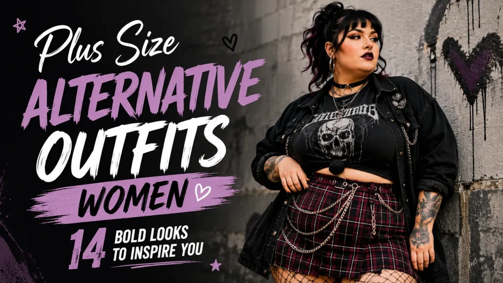 Plus Size Alternative Outfits Women: 14 Bold Looks to Inspire You