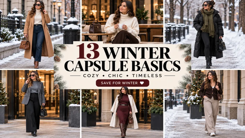 13 Stunning Winter Capsule Wardrobe Basics: Cozy, Chic & Effortlessly Timeless ❄️✨