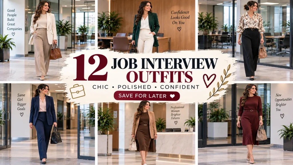 12 Job Interview Outfit Ideas That Aren’t Boring: Chic, Polished & Confident 💼✨