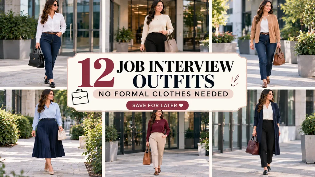 12 Job Interview Outfits When You Have No Formal Clothes: Chic, Polished & Budget-Friendly 💼✨