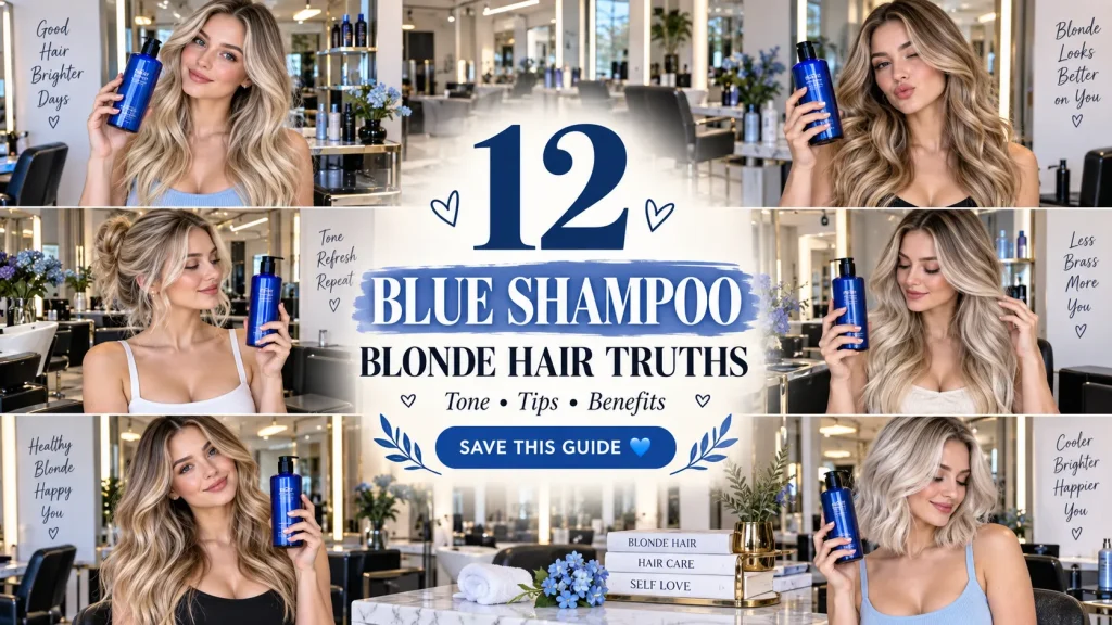 12 Things Blue Shampoo Actually Does to Blonde Hair: Tips, Benefits & Truths 💙✨