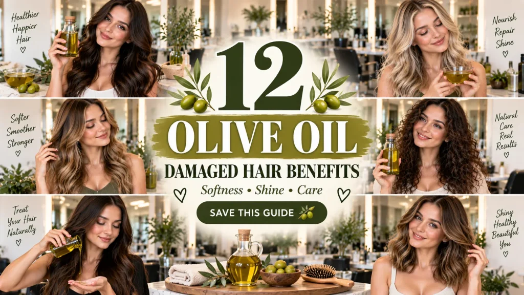12 Things Olive Oil Actually Does to Damaged Hair: Benefits, Tips & Truths 🫒✨