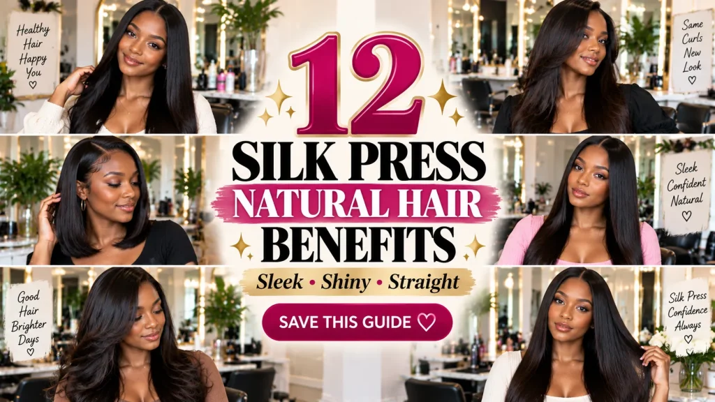 12 Things a Silk Press Actually Does to Natural Hair: Benefits, Risks & Tips ✨💇🏾‍♀️