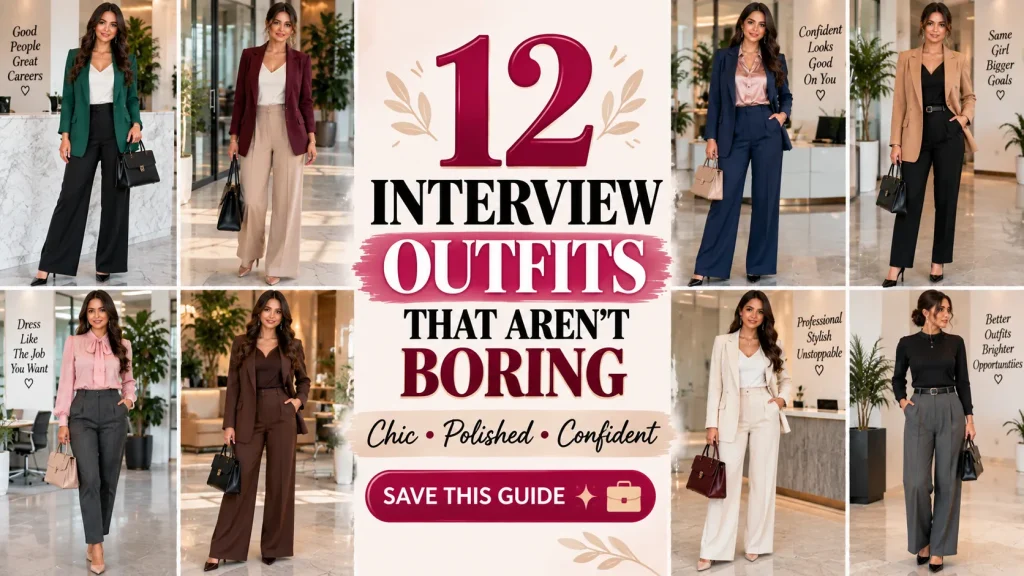 12 Interview Outfit Ideas That Are Not Boring: Chic, Polished & Confident ✨💼