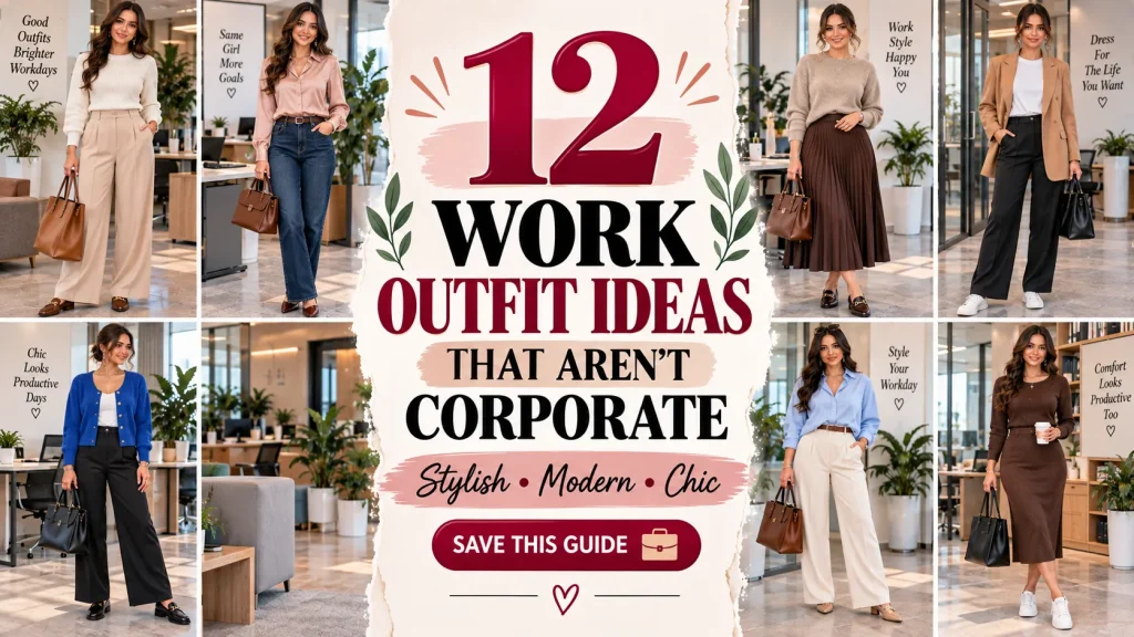 12 Work Outfit Ideas That Aren’t Corporate: Stylish, Modern & Effortlessly Chic ✨💼