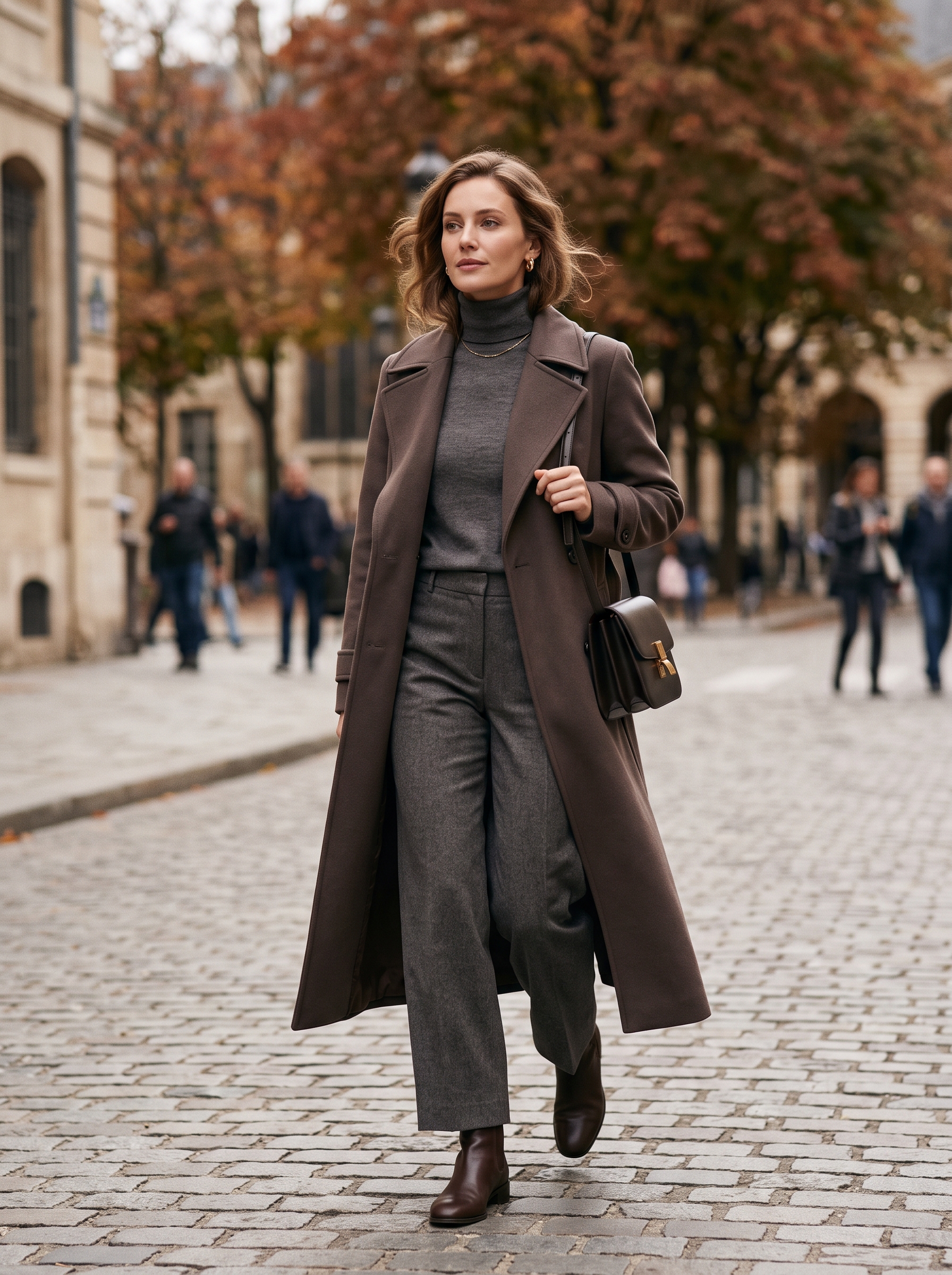 Long Trench With Monochrome Layers