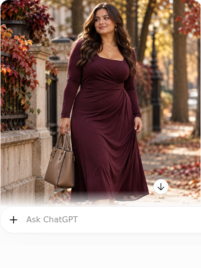 Plum Jersey Dress