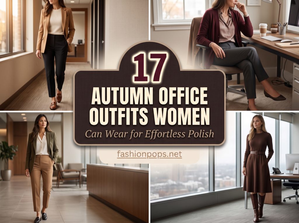 autumn office outfits women