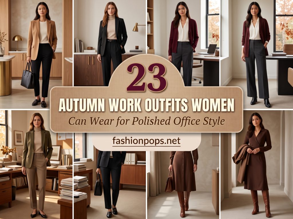 autumn work outfits women