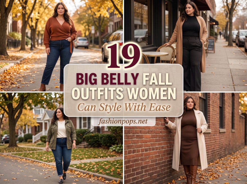 big belly fall outfits women
