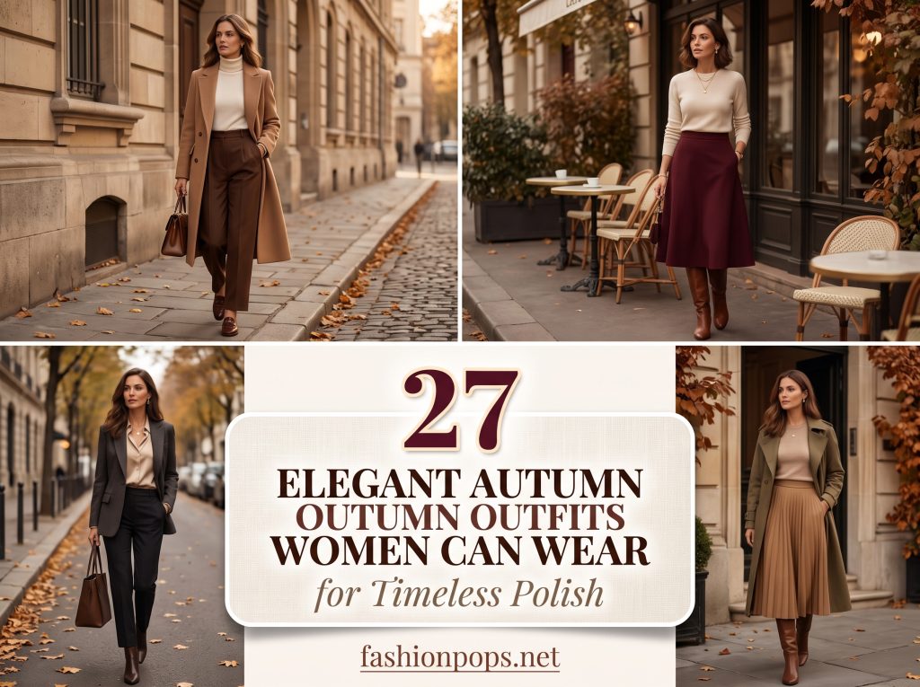 elegant autumn outfits women
