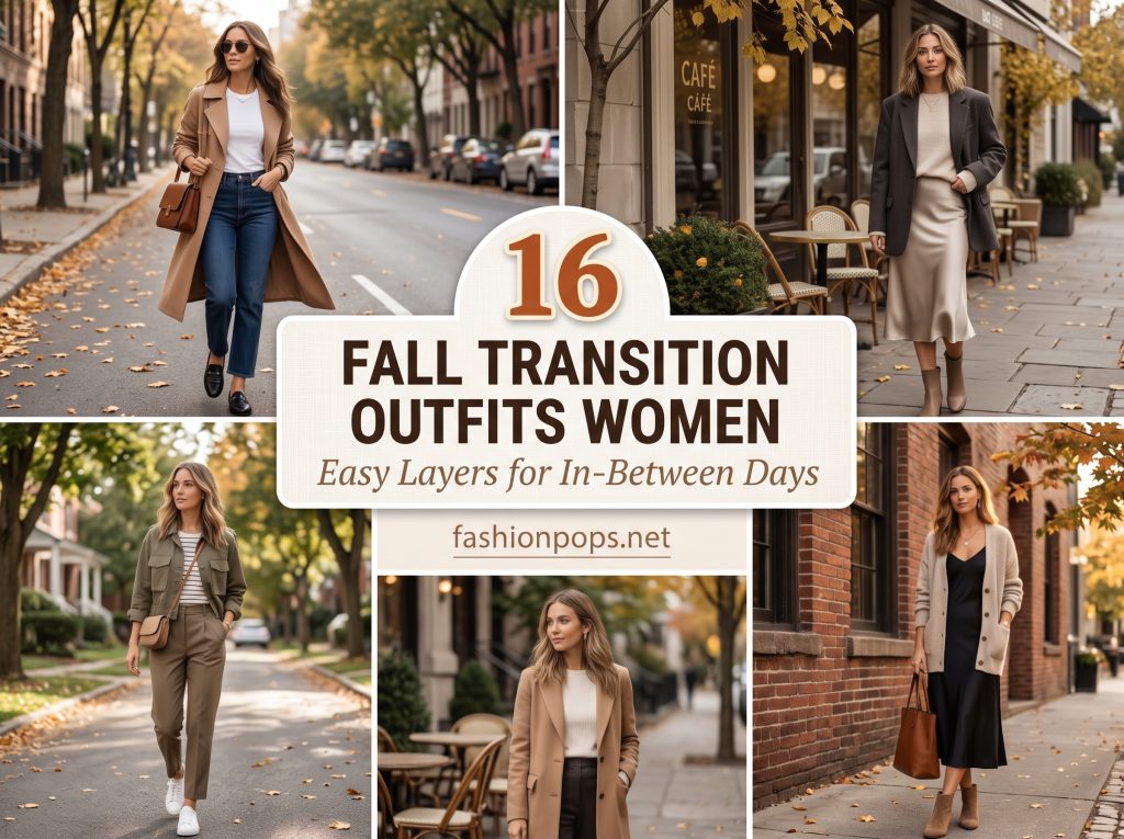 fall transition outfits women