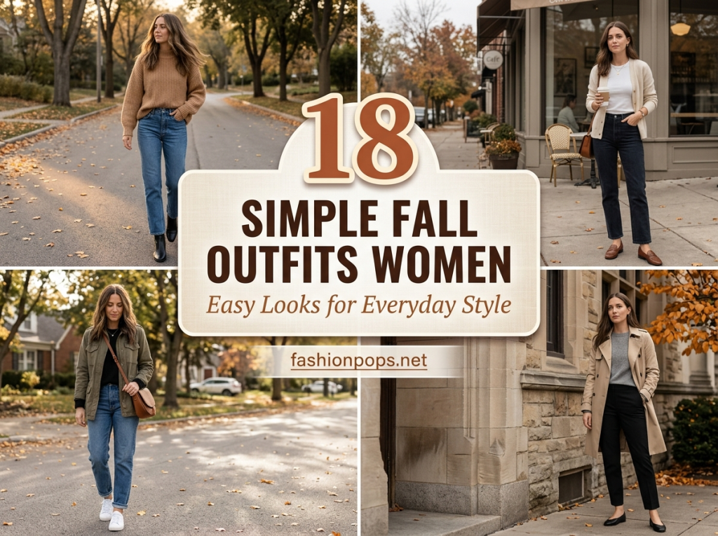 simple fall outfits women