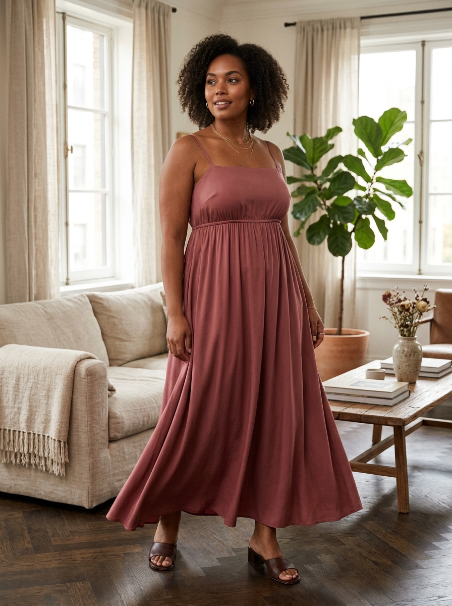 Maxi Dress With an Empire Waist