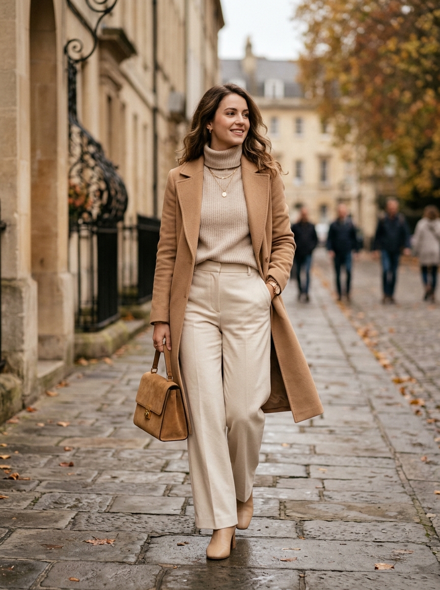Monochrome Beige Layers