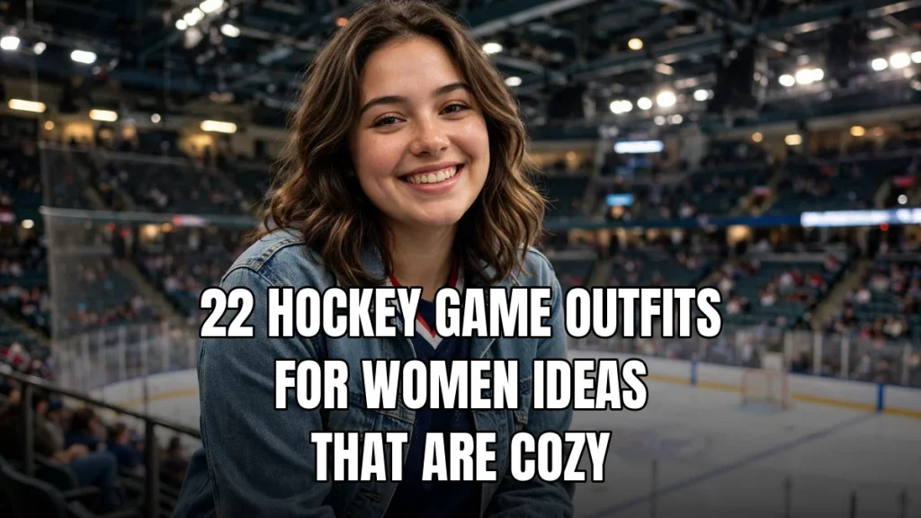 22 Hockey Game Outfits for Women Ideas That Are Cozy