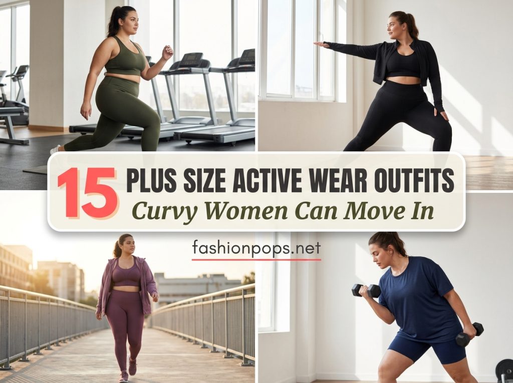 plus size active wear outfits curvy women
