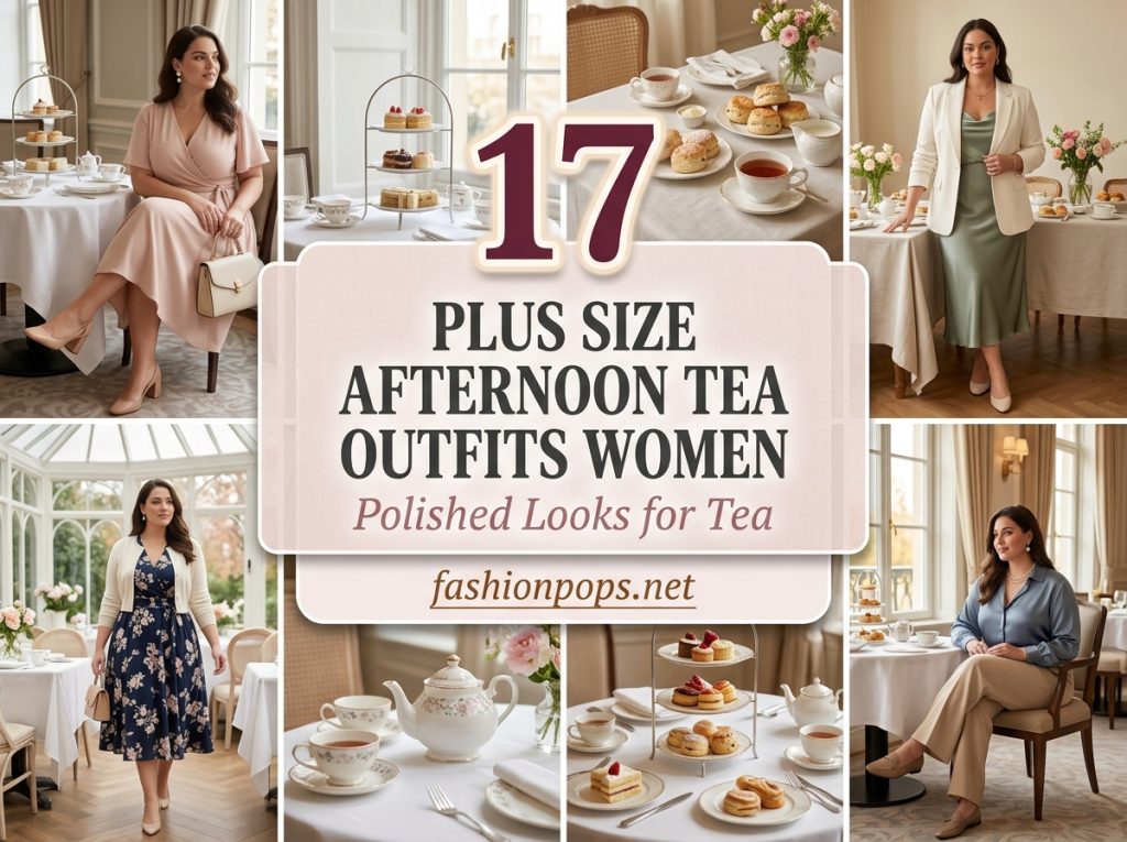 plus size afternoon tea outfits women